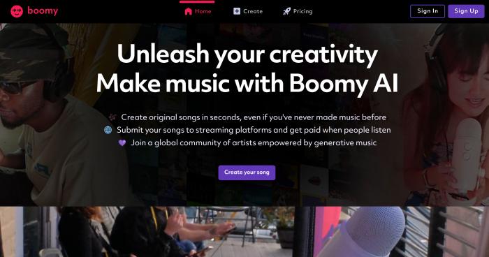 Boom AI Music Generator