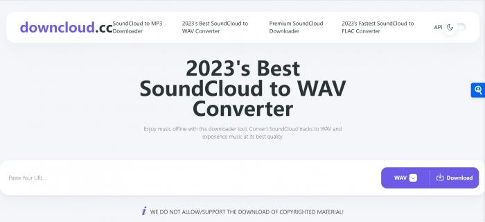 downcloud.cc soundcloud σε μετατροπέα WAV