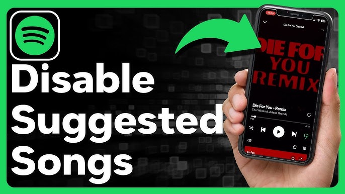 Spotify सिफारिशों -1 को अक्षम करें