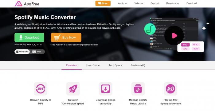 9. AudFree Spotify Music Converter-1