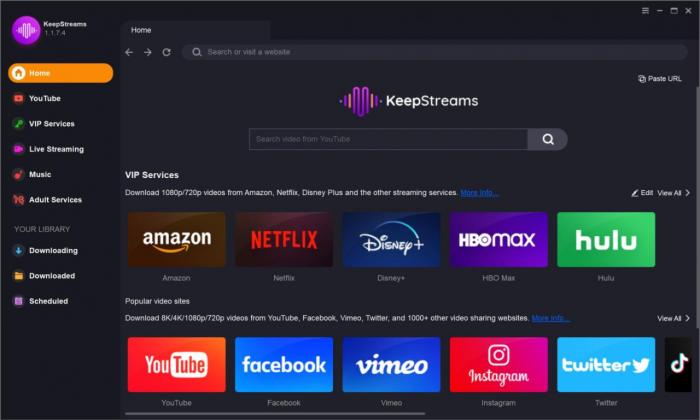 KeepStreams-1 kullanarak FlixHQ filmleri nasıl indirilir
